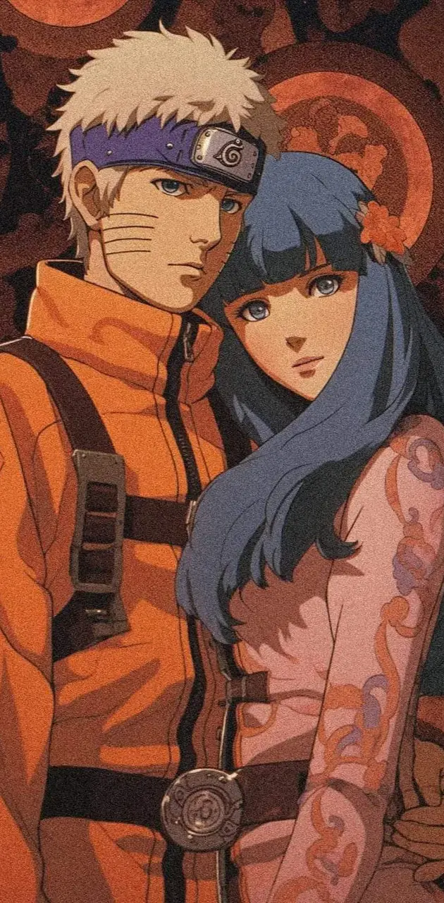 Naruto and Hinata 90s
