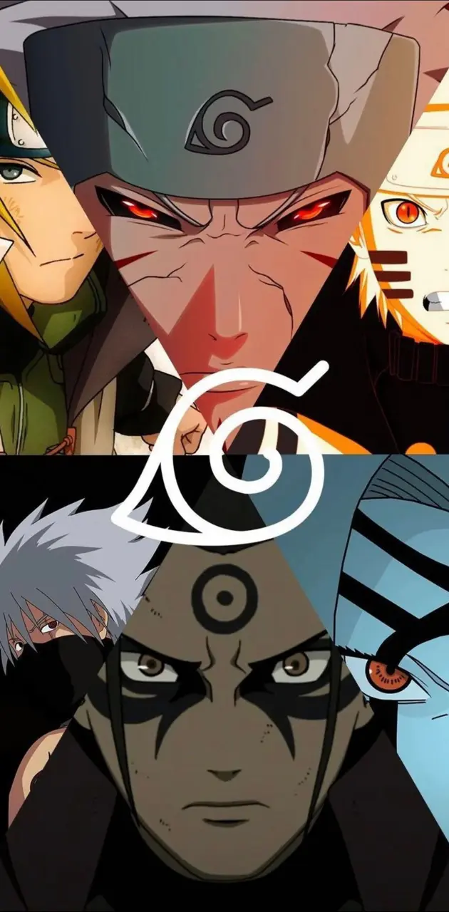 All Hokage from Naruto