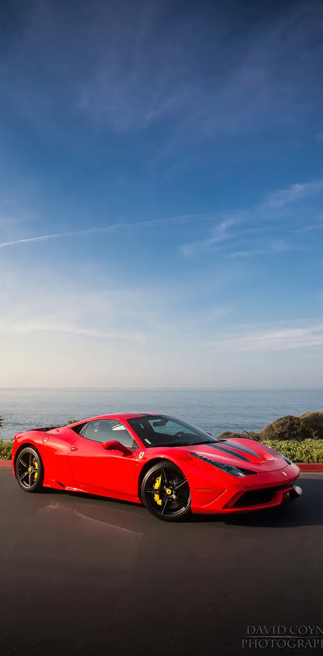 Red 458 Speciale