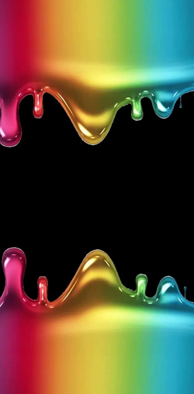 Colorful drips