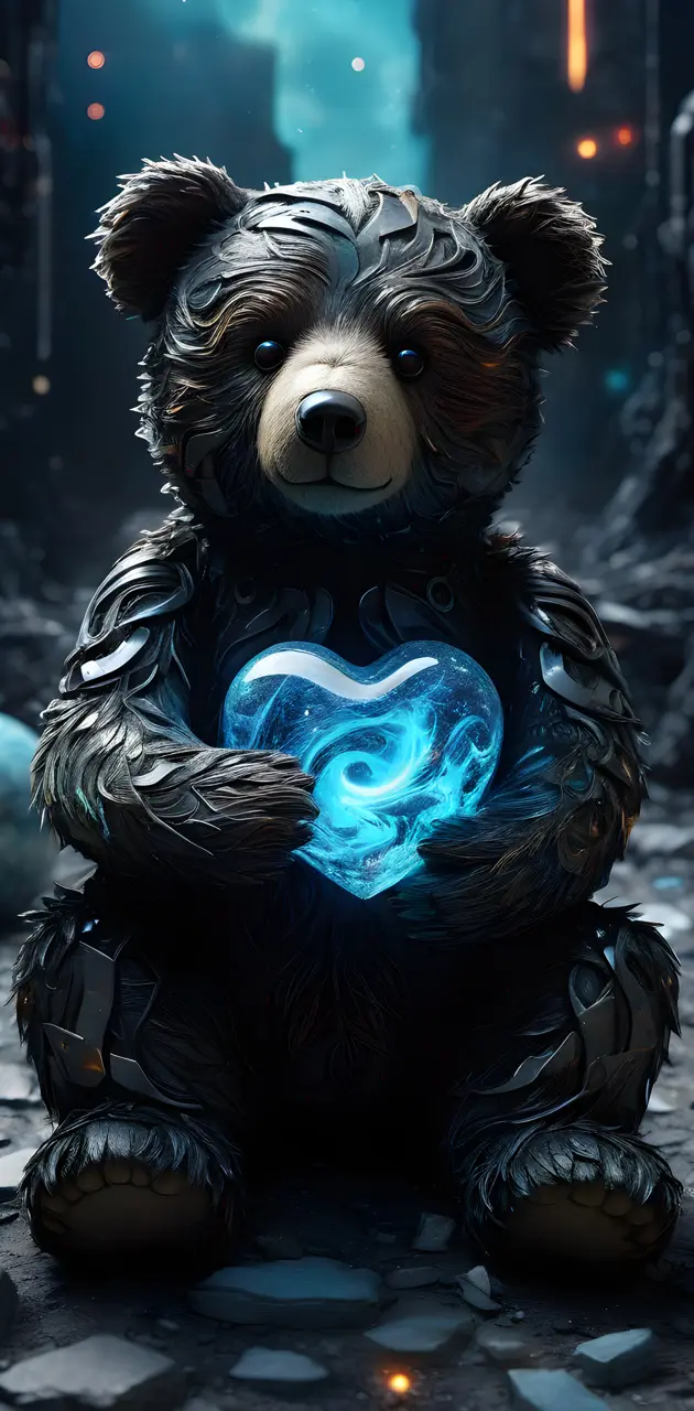 a teddy bear wearing a garment