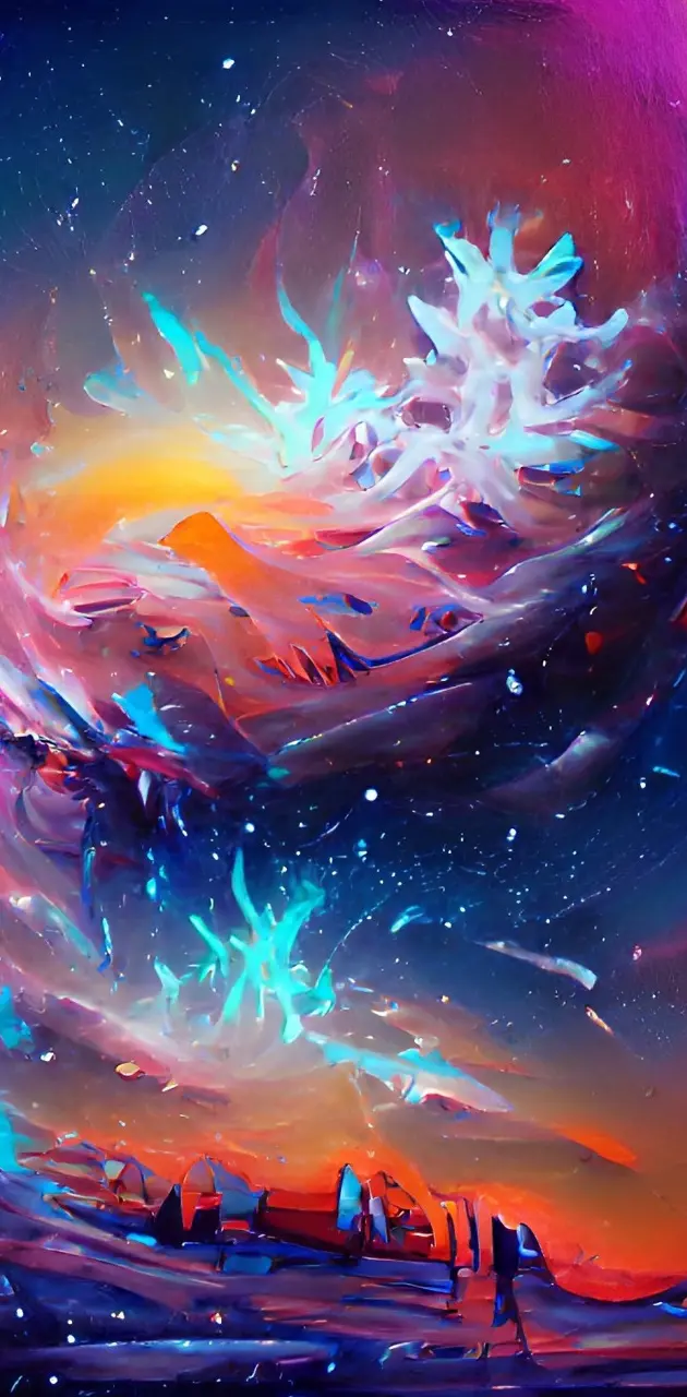 Frozen Galaxy wallpaper by Dekutheman5565 - Download on ZEDGE™ | 589c