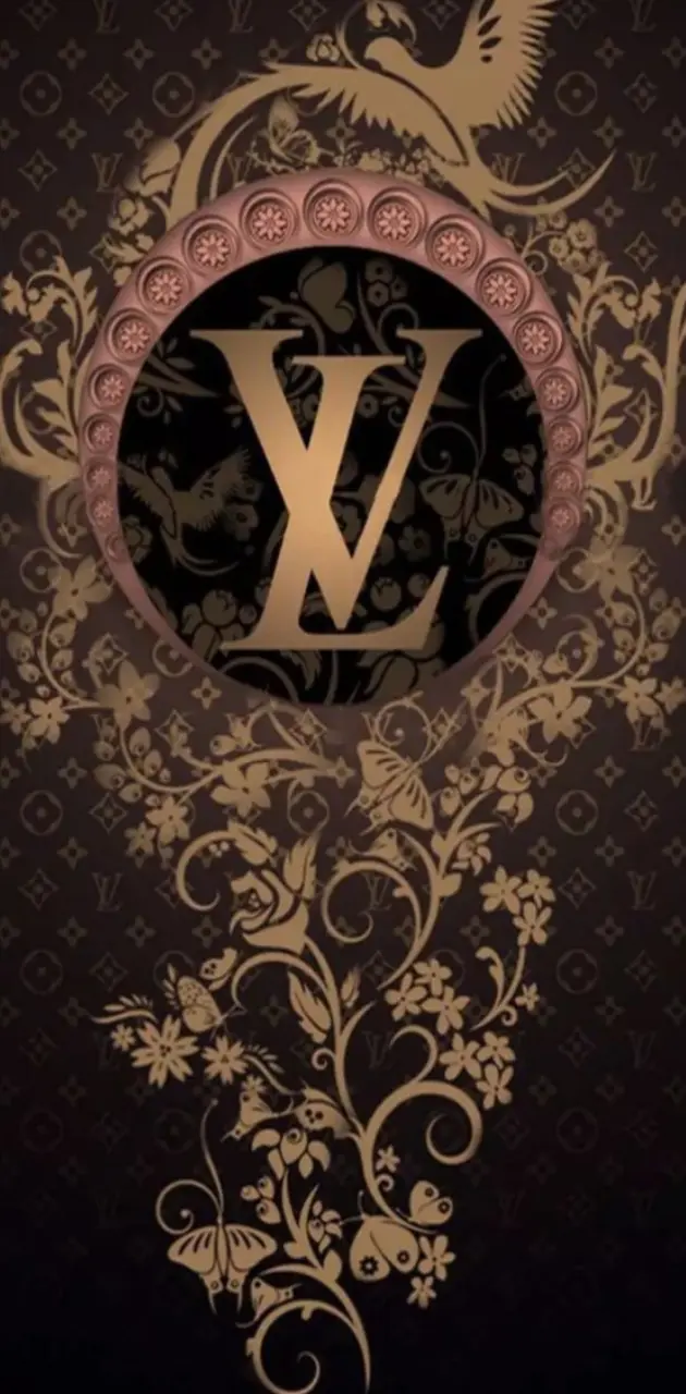 LV monogram red wallpaper by societys2cent - Download on ZEDGE™