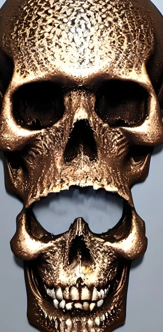 Spooky 3D Skull