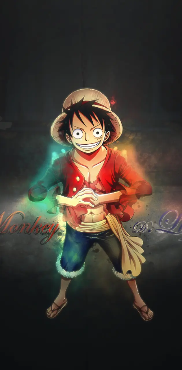 Luffy colourful