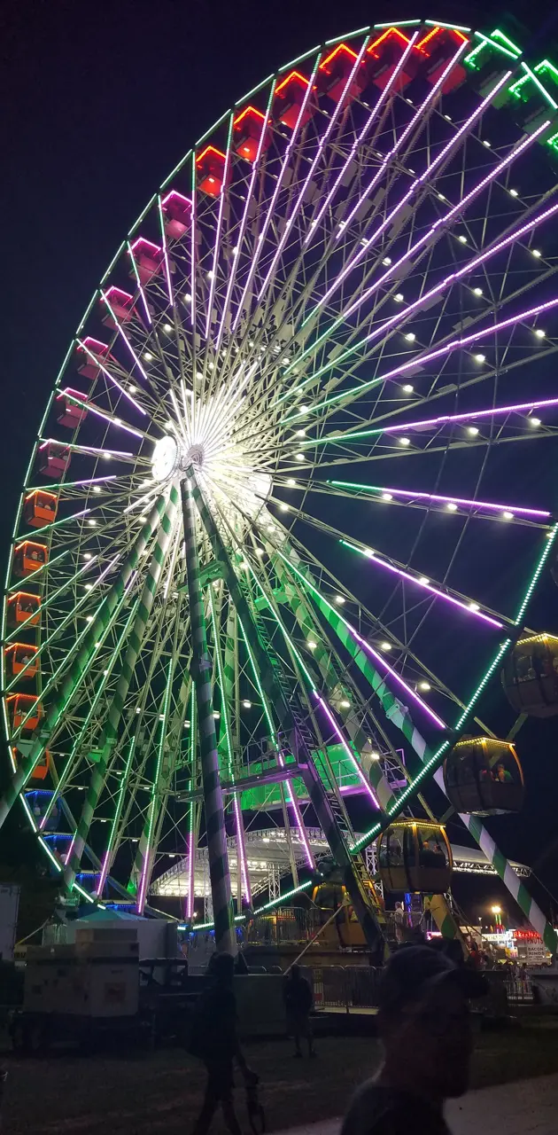 Neon Ferris Wheel
