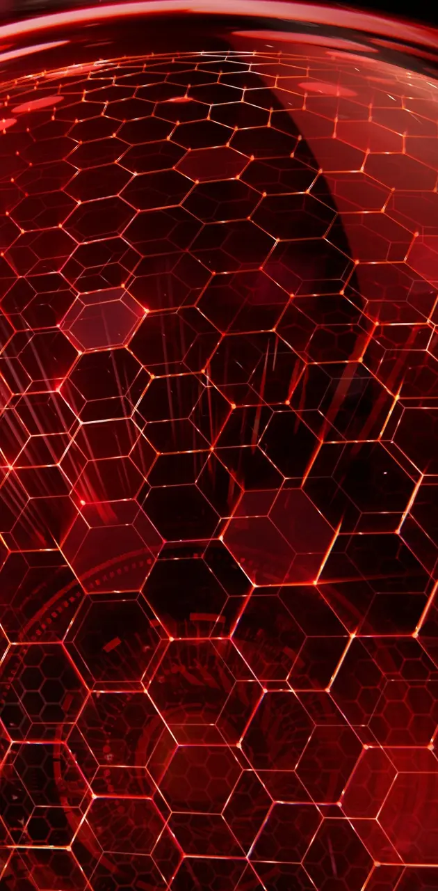 Red Haxagons