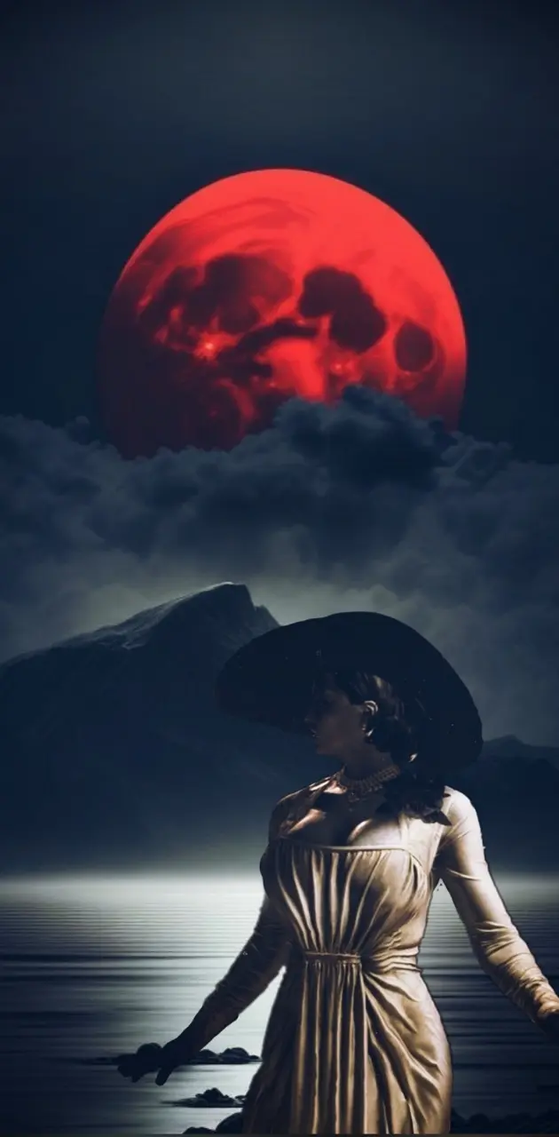 Countess under a Bloodred moon