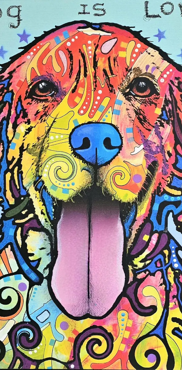 Dog canvas
