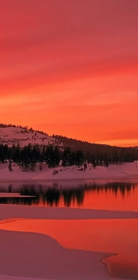 Winter Sunset HD