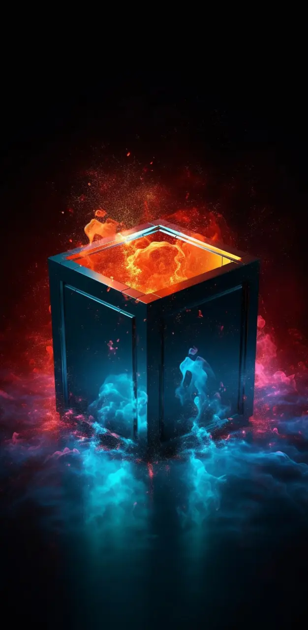 Elemental fire cube