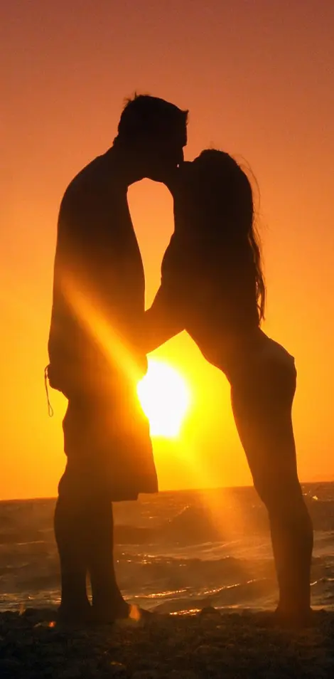 Kiss At Sunset