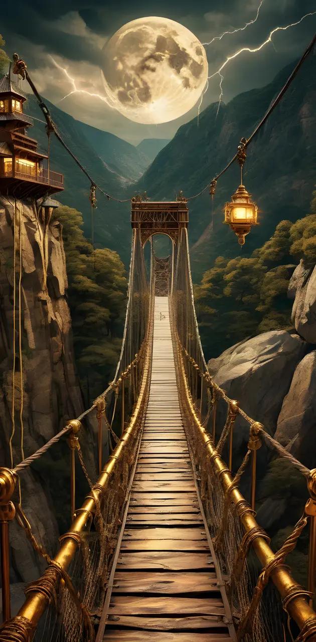mountain bridge