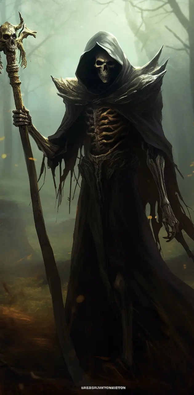 Skeletal Grimm Reaper 