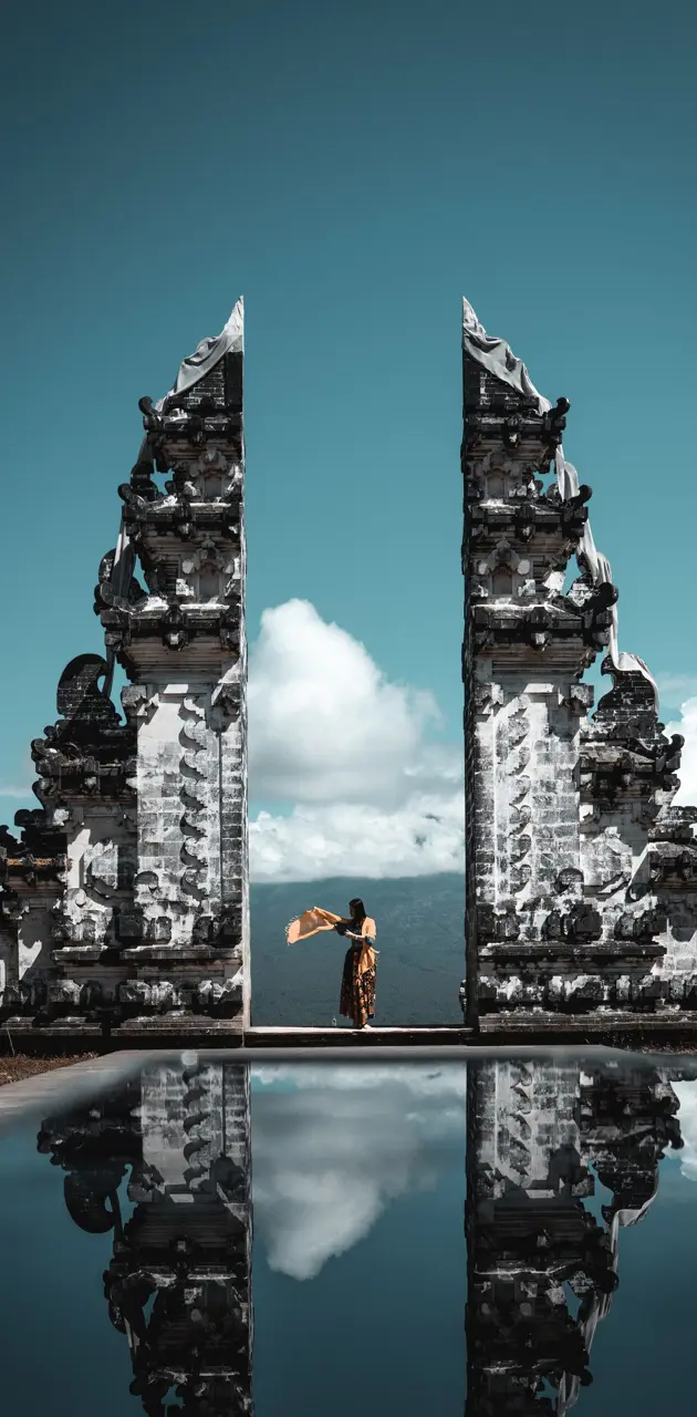 Bali gate Indonesia
