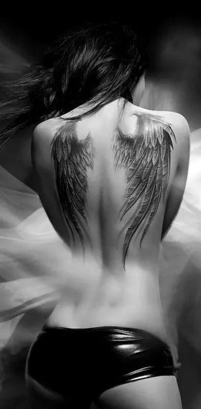 angels wings tatoo