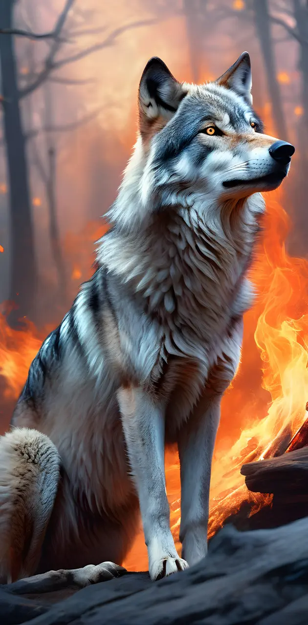 Wolf fire