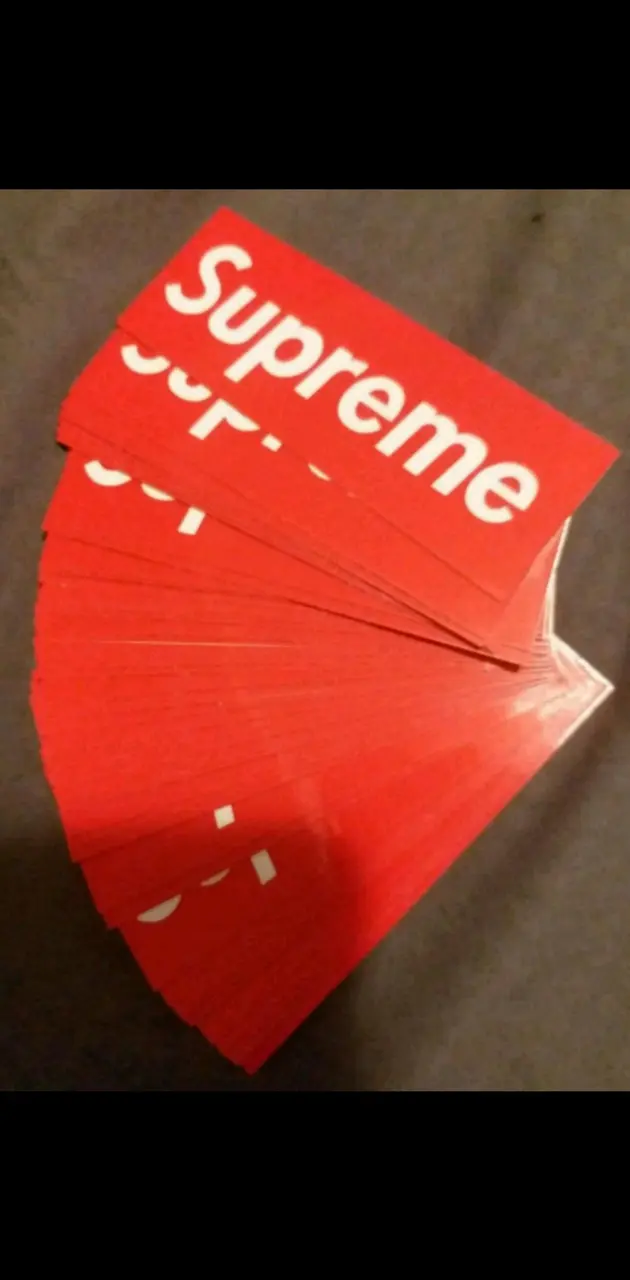 supreme stickers 