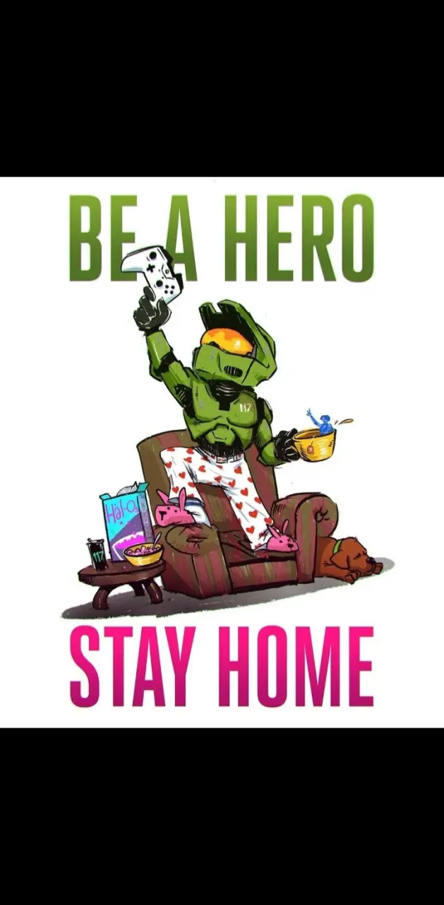 Halo stay home 