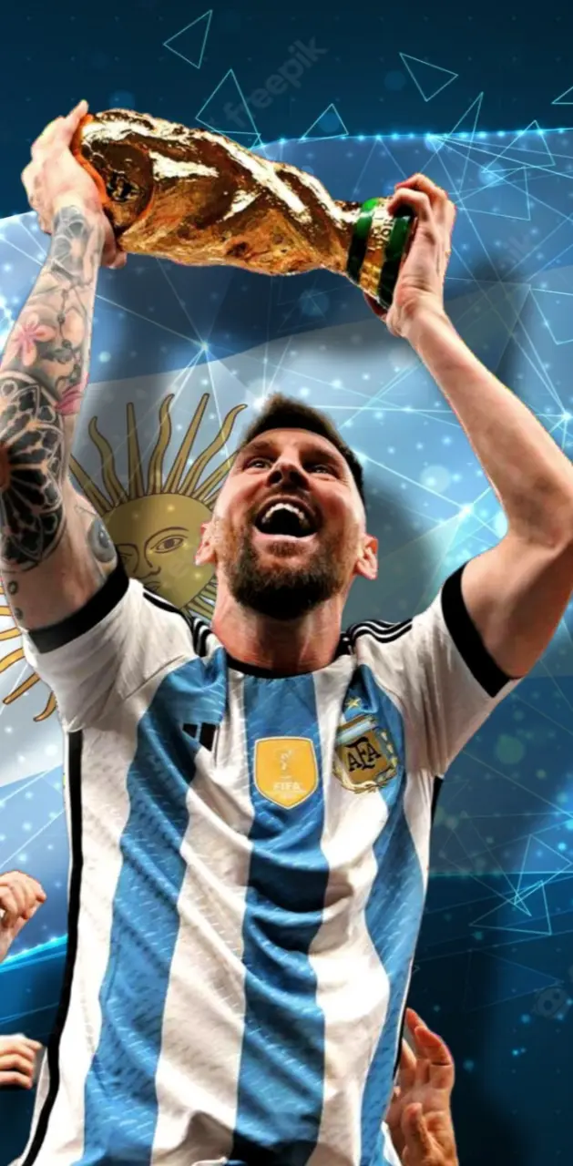 Messi World Cup Champ