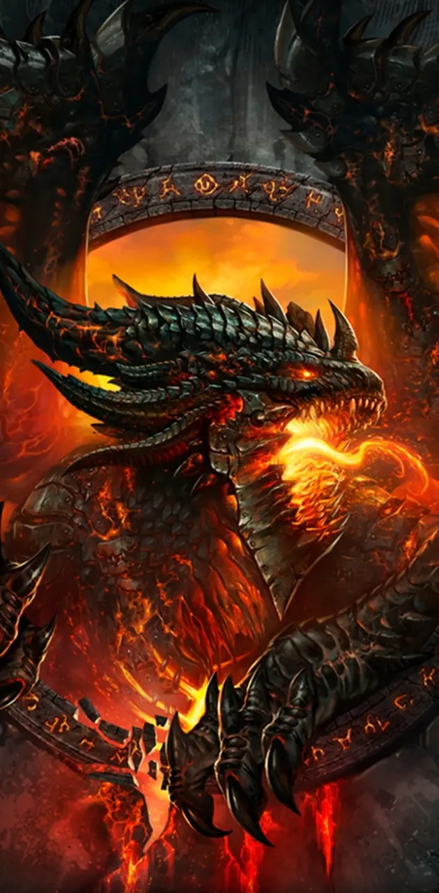 Fire Dragon Hd wallpaper by xlalitx - Download on ZEDGE™
