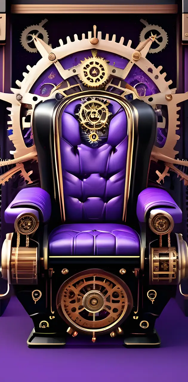steampunk throne