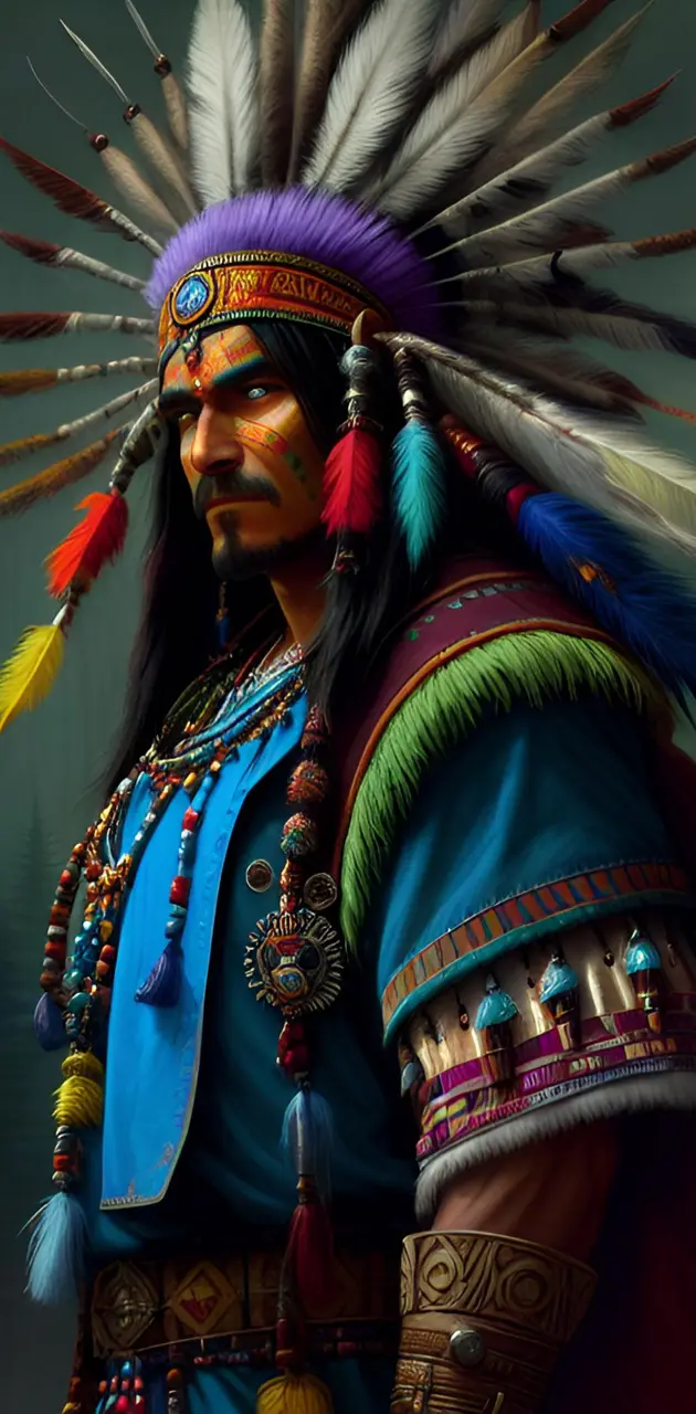 Navajo Shaman War Chief 