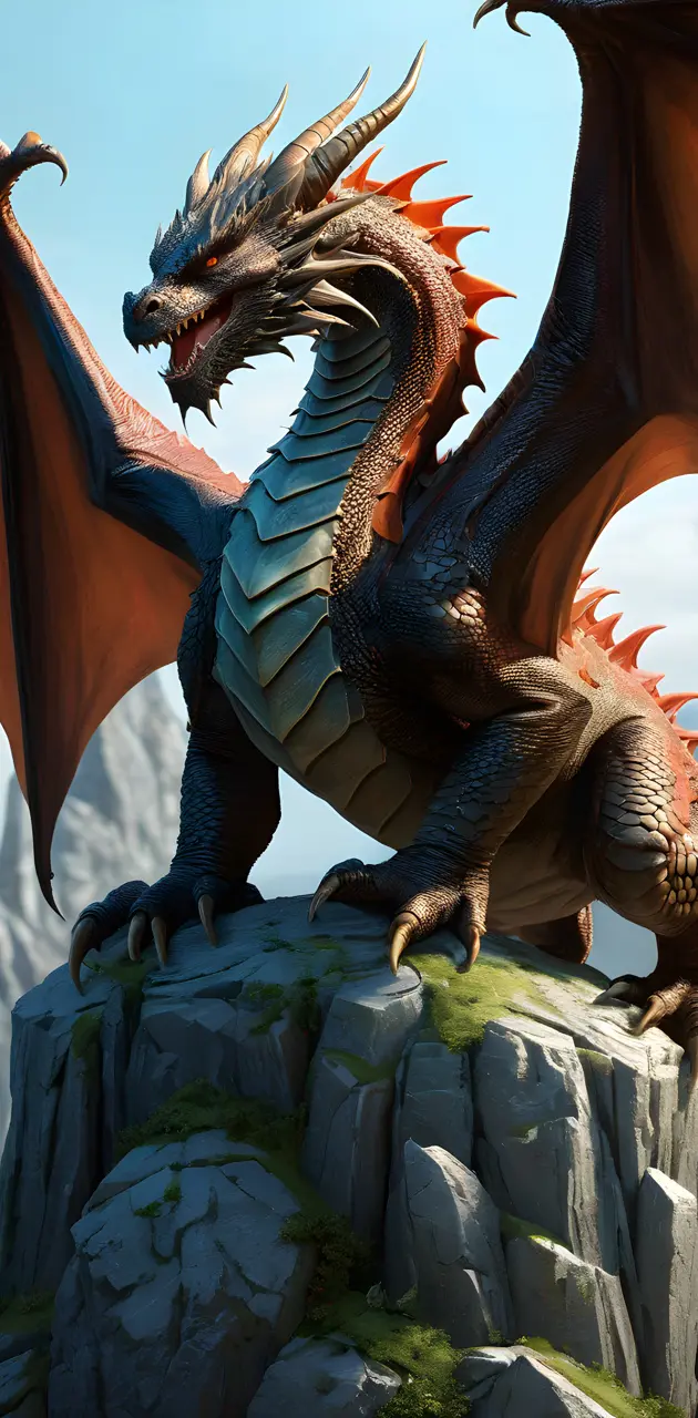 a statue of a dragon