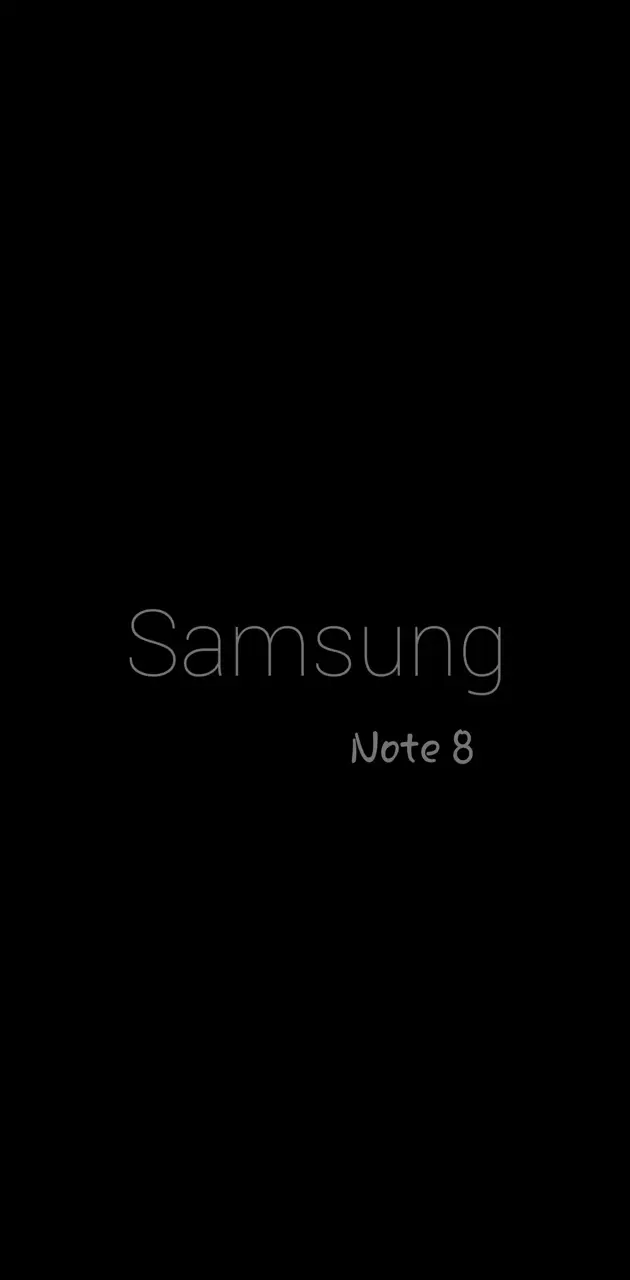 Samsung note 8 Gray