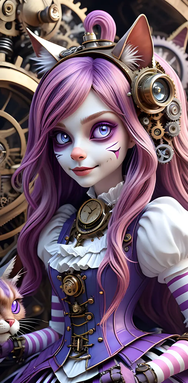 Alice in Wonderland Kitty Girl