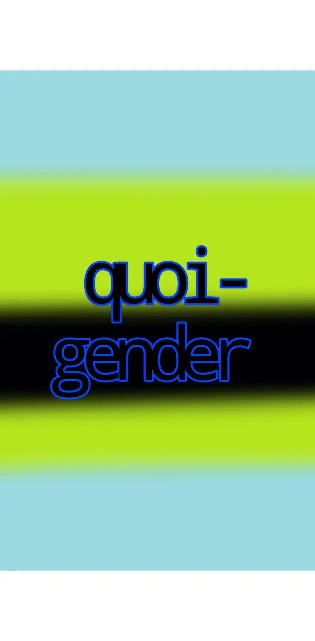 Quoi-gender