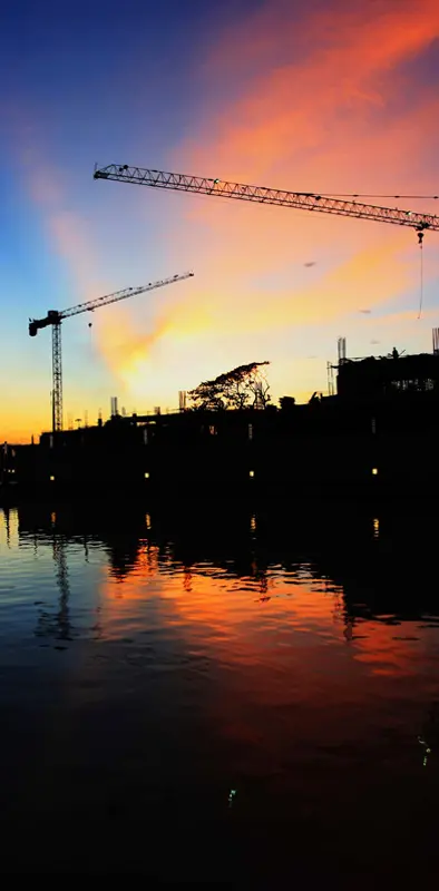 Construction Sunset