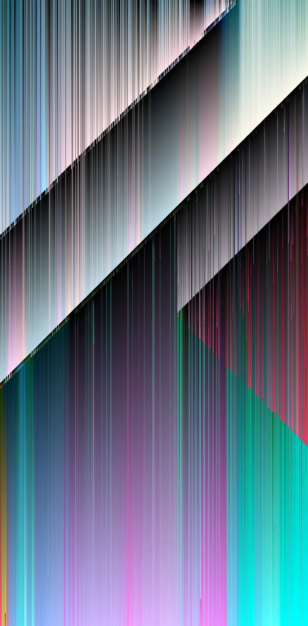 Pixelated lines