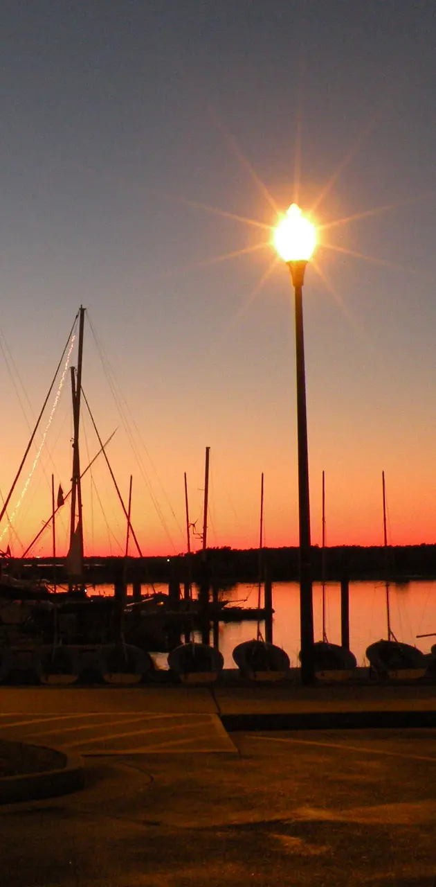 Waterfront Sunset