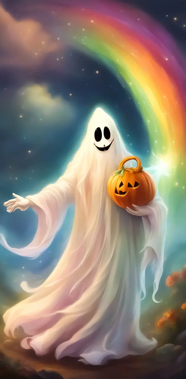 Spooky Rainbow ghost 3