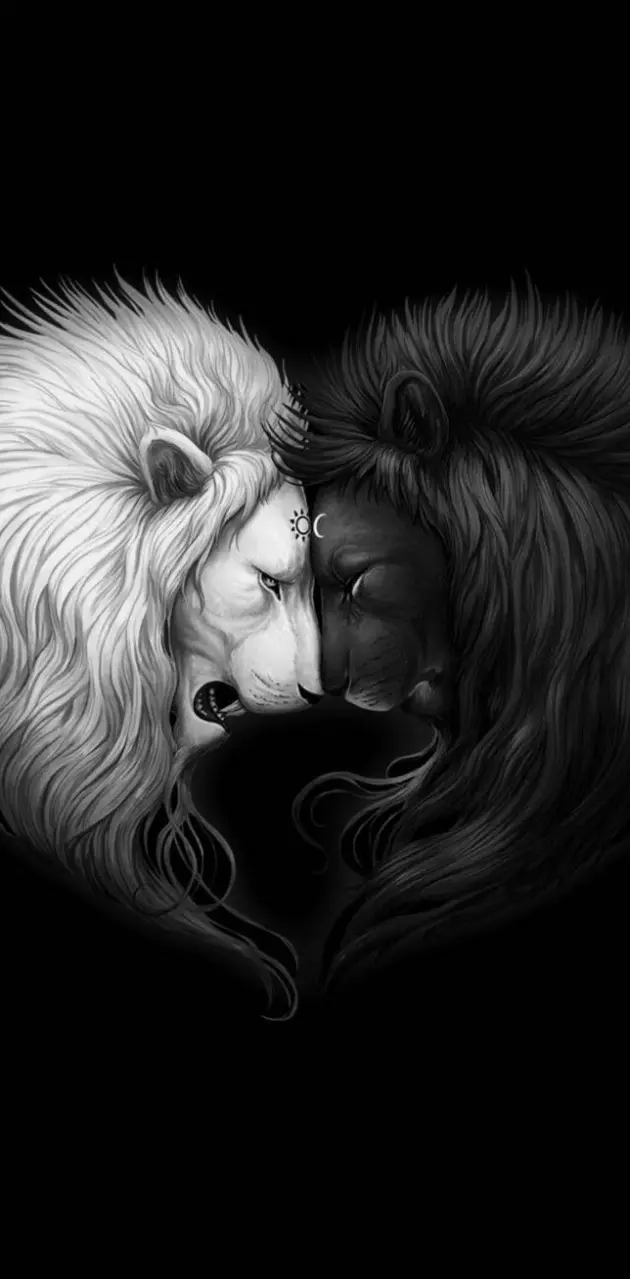 Sun and Moon Lions