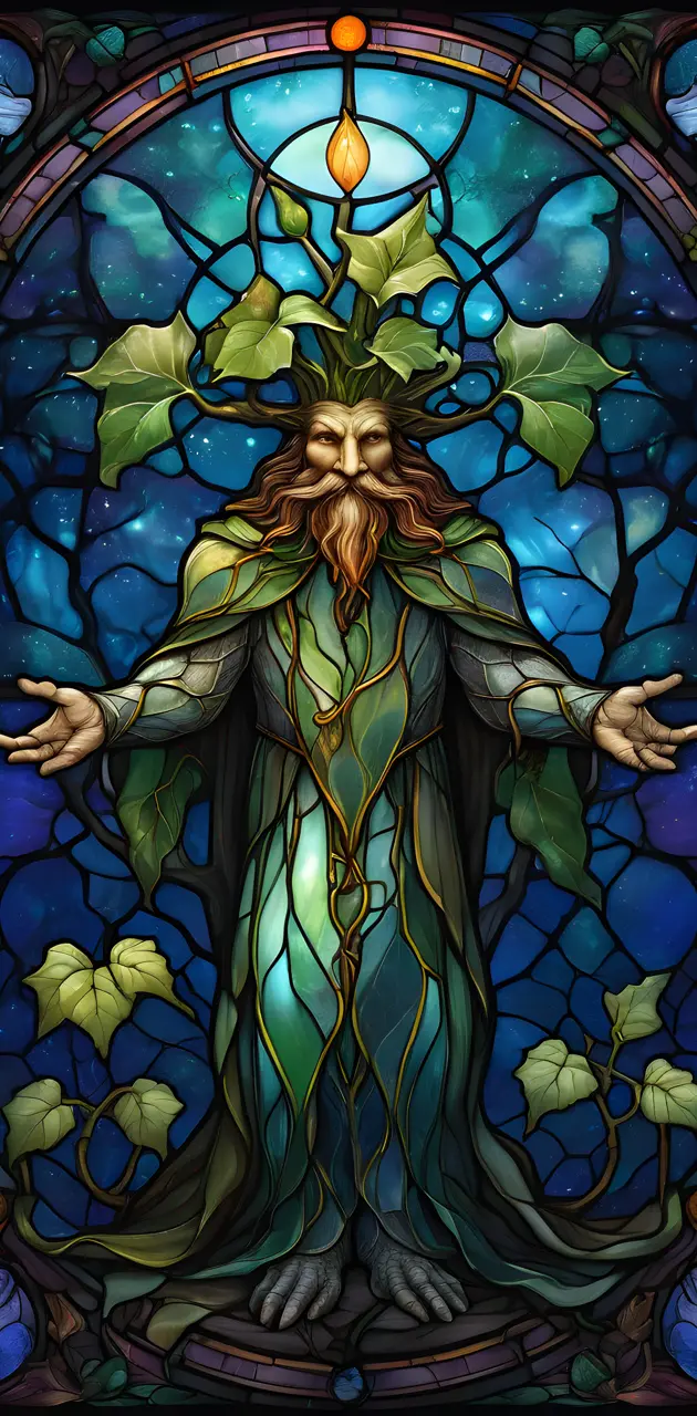 Stained Glass Mandrake