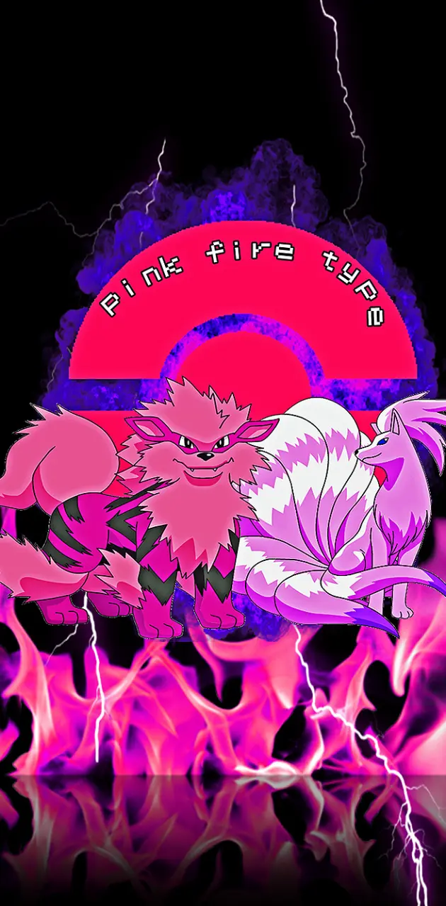 pink fire pokemon
