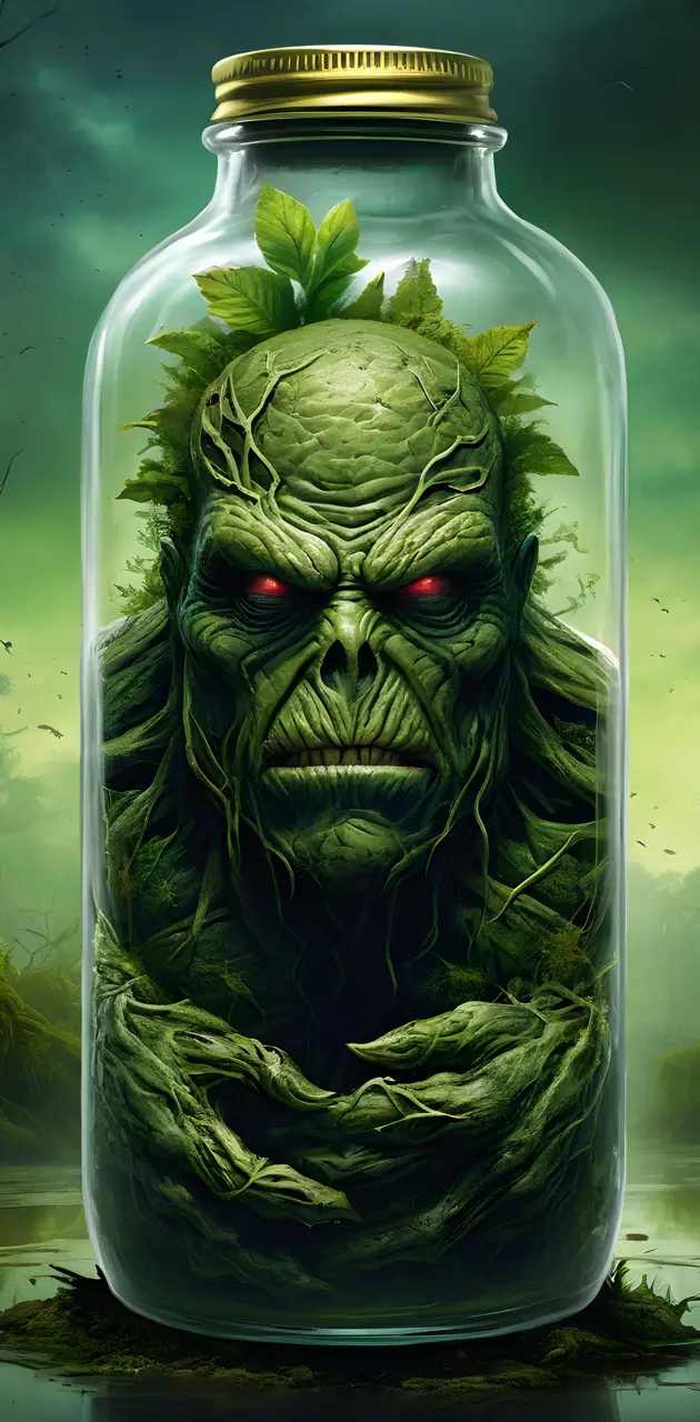 swamp thing in a bottle