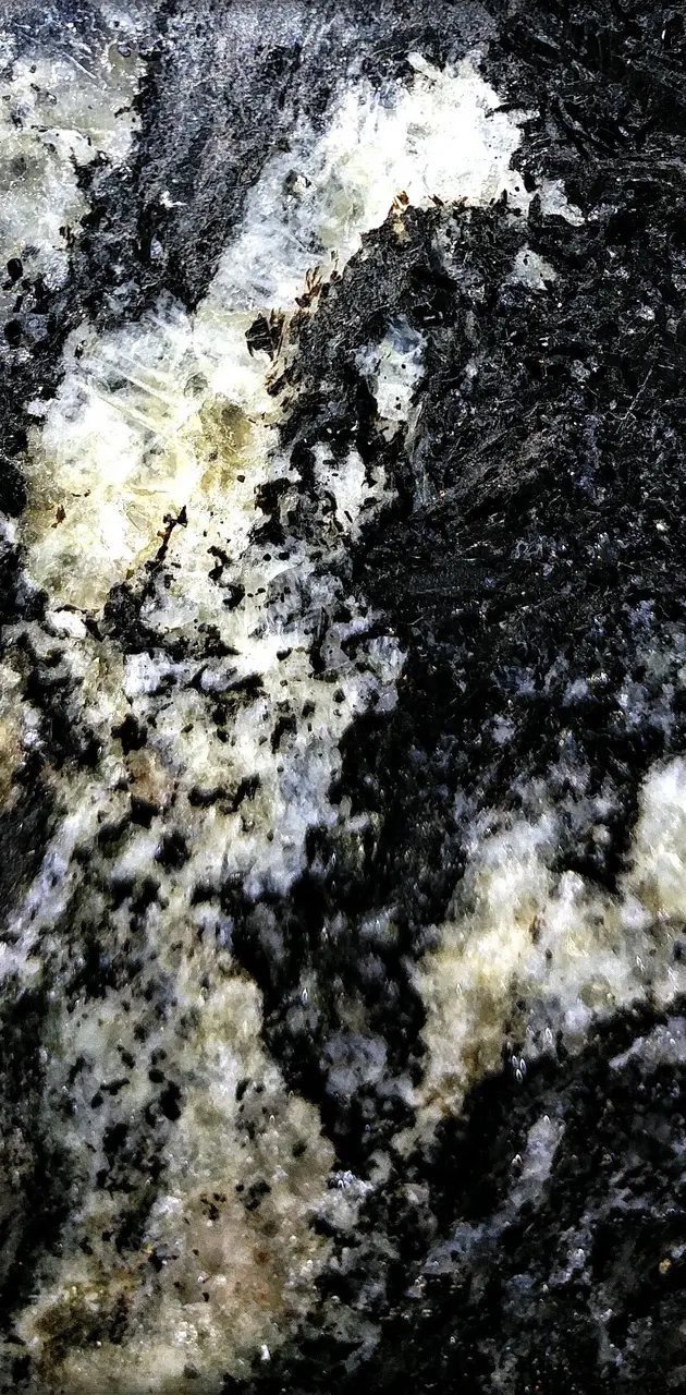 Black white marble