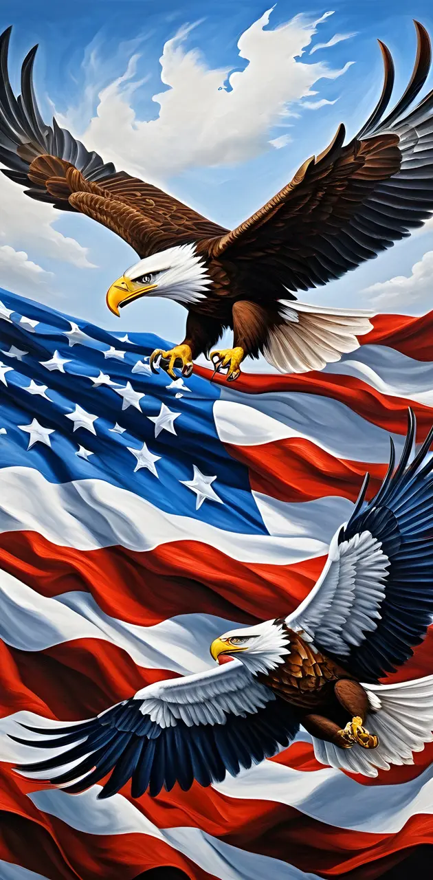 FREEDOM EAGLES wallpaper by fuchsiamama610 - Download on ZEDGE™ | 05ff