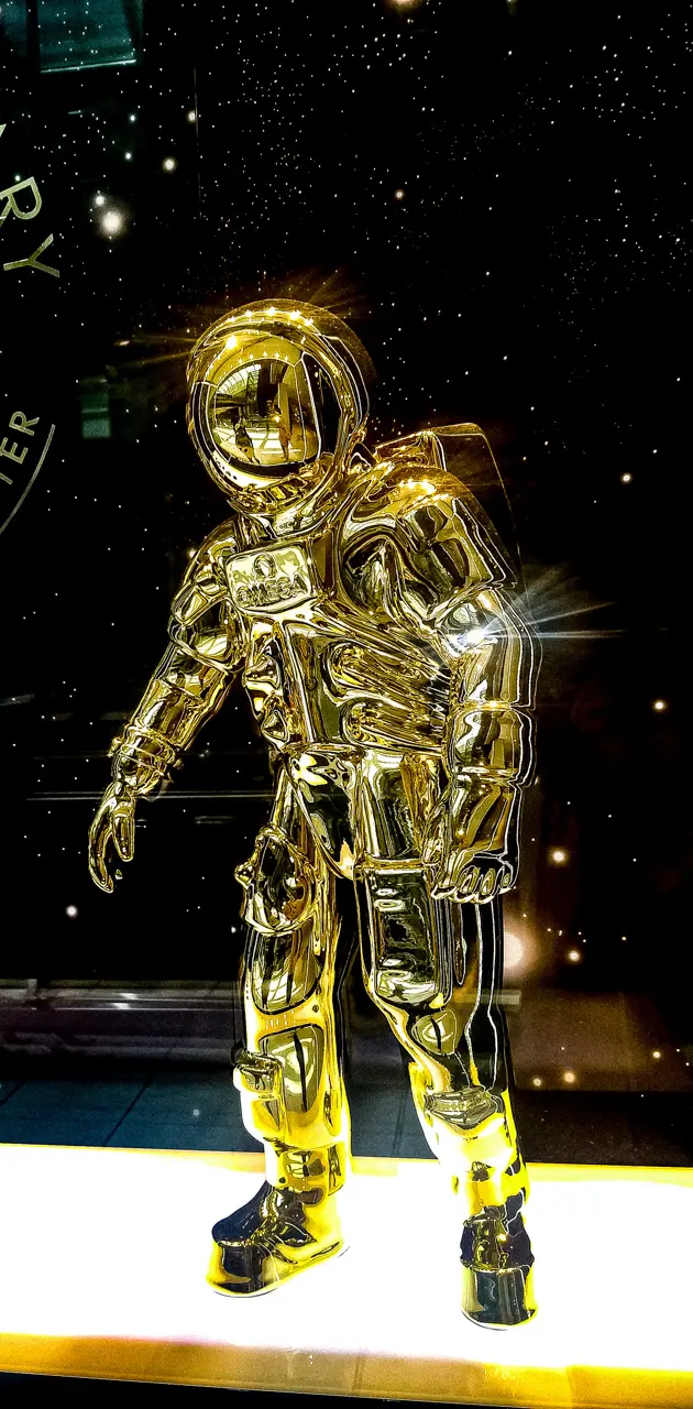 Gold astronaut