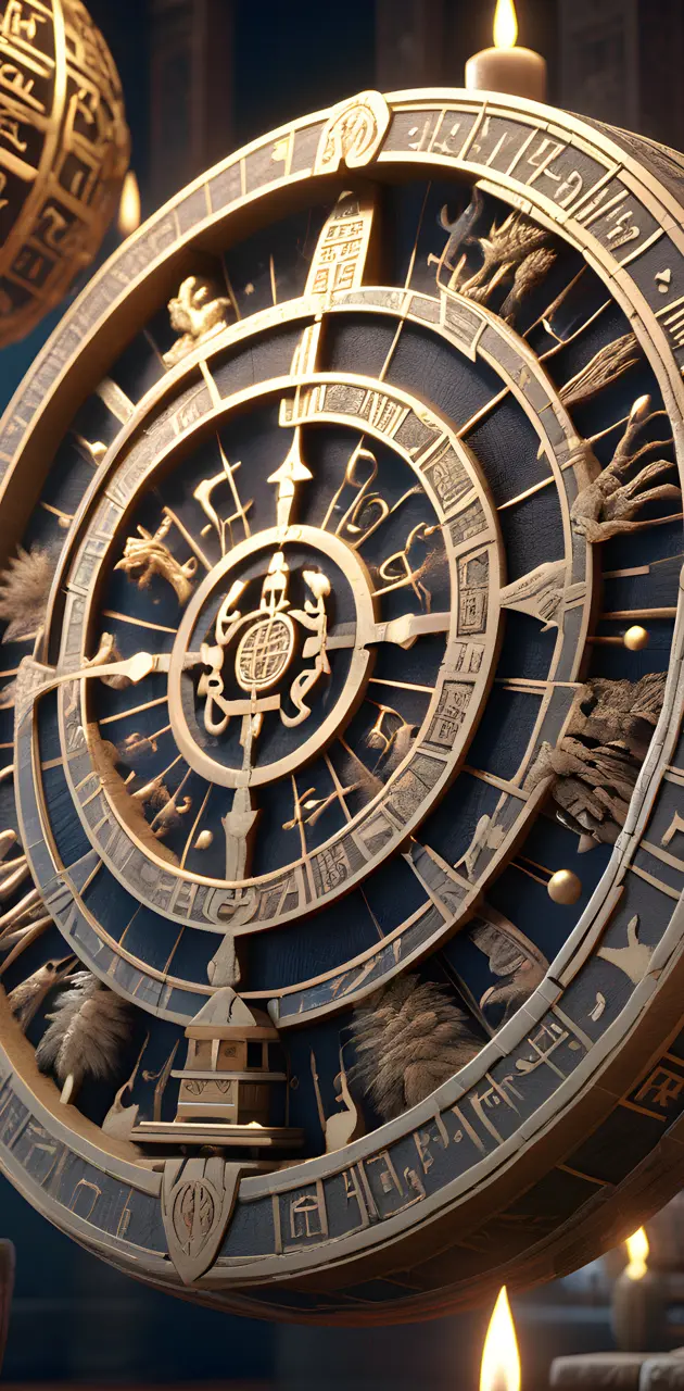 a large clock with roman numerals