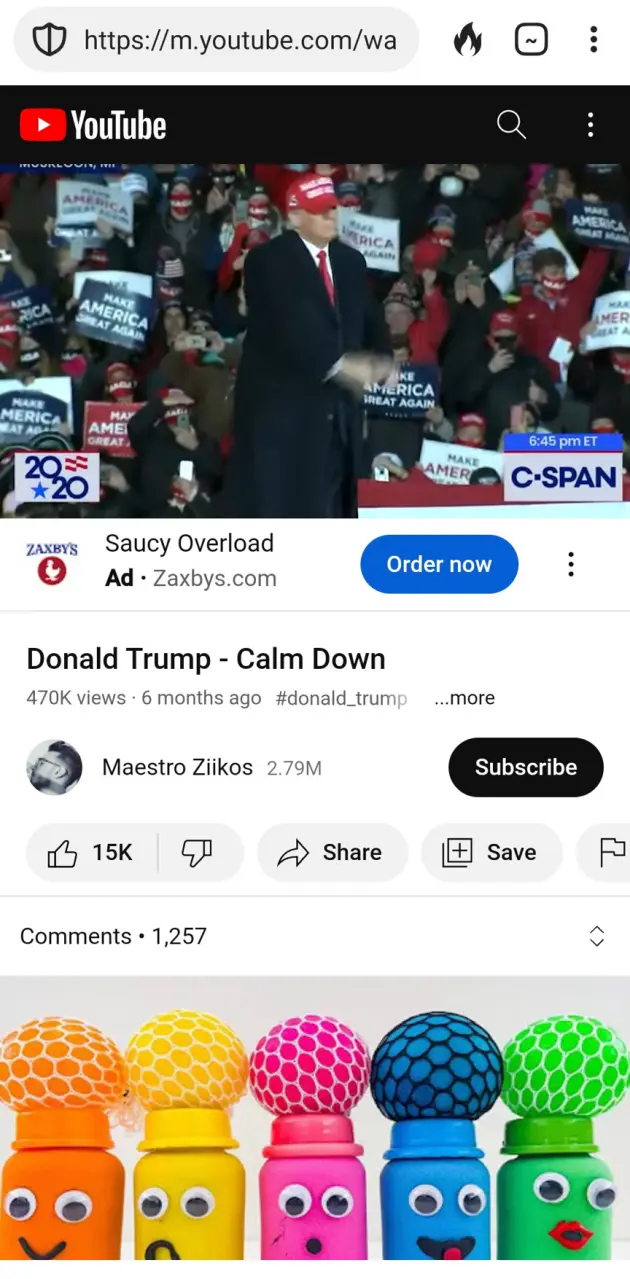 Calm down- Trump Song