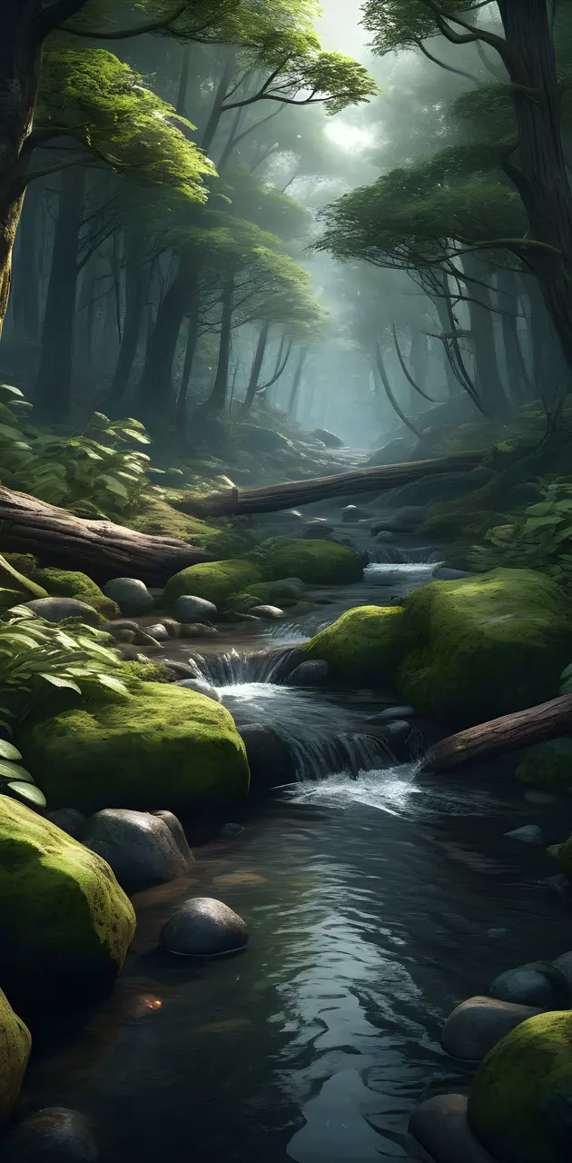 Another forest stream