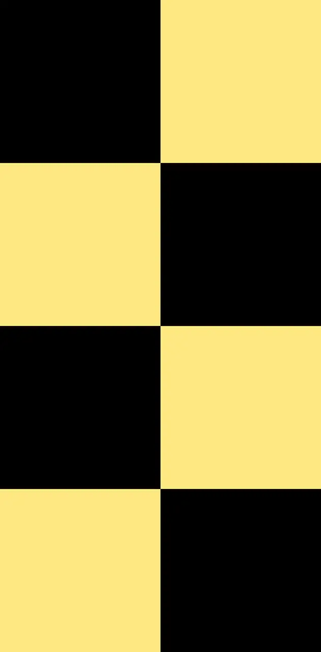 Yellow Black Square