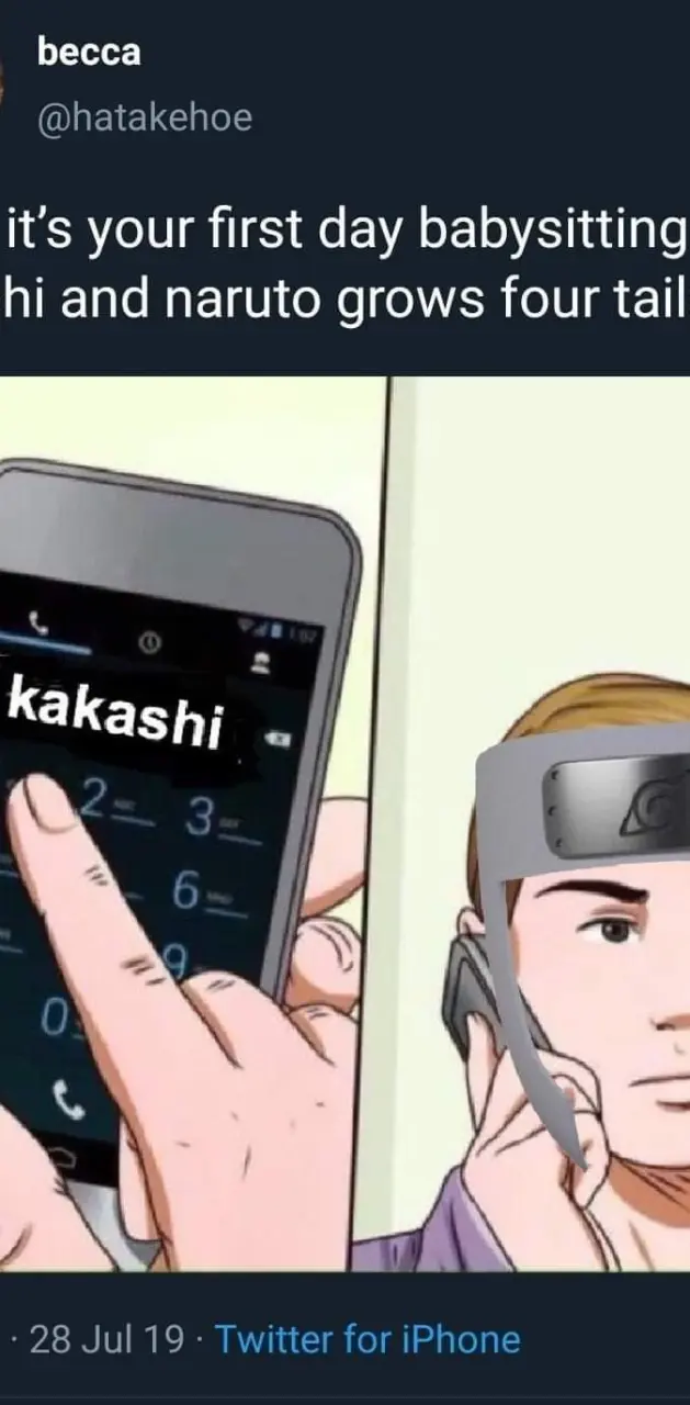 Calling Kakashi