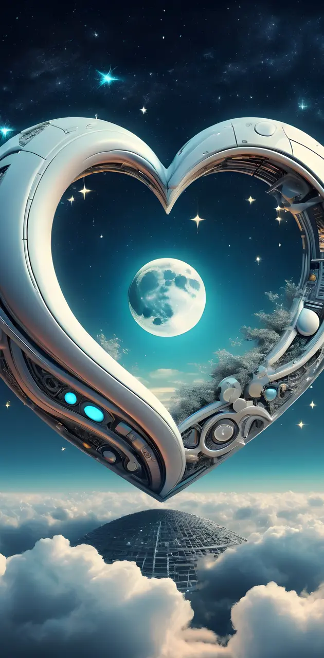love in the moon and stars
