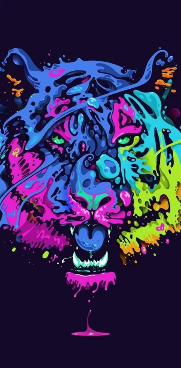 Tiger Of Colors