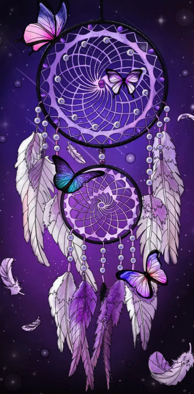 Purple Dreamcatcher